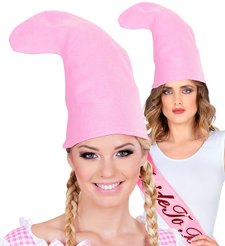 e-carnavalskleding-SYK Roze smurfen muts