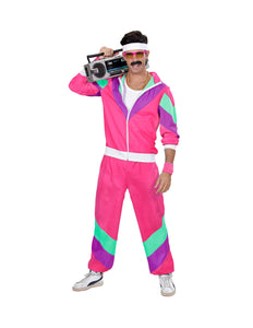 e-carnavalskleding-SYK Roze trainingspak