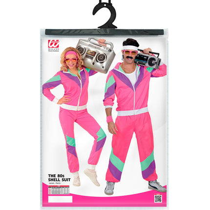 e-carnavalskleding-SYK Roze trainingspak
