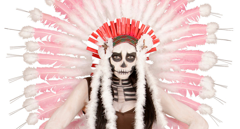 e-carnavalskleding-SYK Roze verentooi voor de indiaan