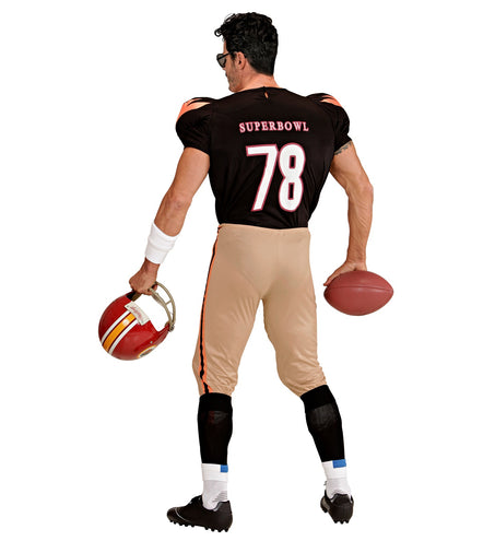 e-carnavalskleding-SYK Rugby pak American footballer kostuum