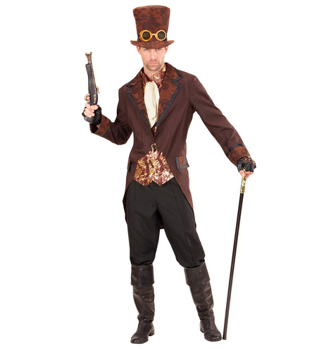 e-carnavalskleding-SYK Ruig Steampunk pak man