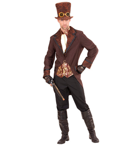 e-carnavalskleding-SYK Ruig Steampunk pak man