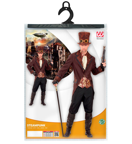 e-carnavalskleding-SYK Ruig Steampunk pak man