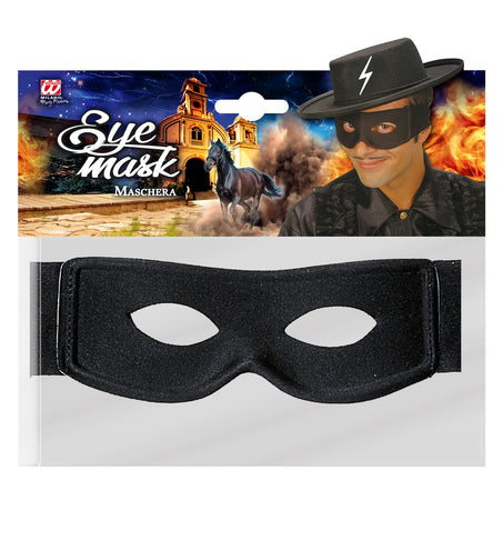 e-carnavalskleding-SYK Ruiter masker zwart volwassenen