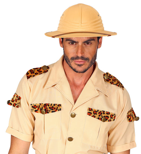 e-carnavalskleding-SYK Safari helm pith