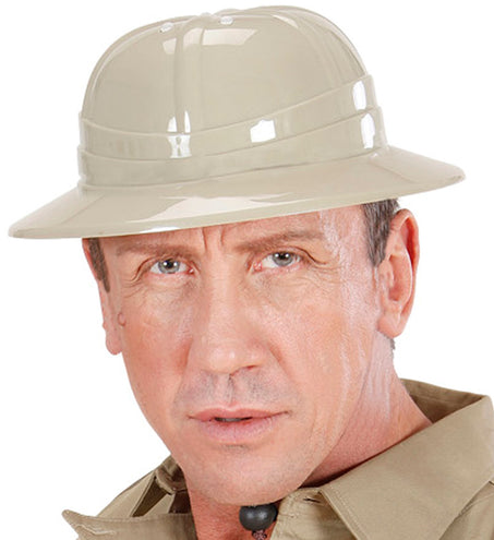 e-carnavalskleding-SYK Safari helm tropen kunststof