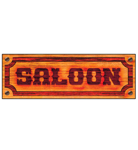 e-carnavalskleding-SYK Saloon bord decoratie