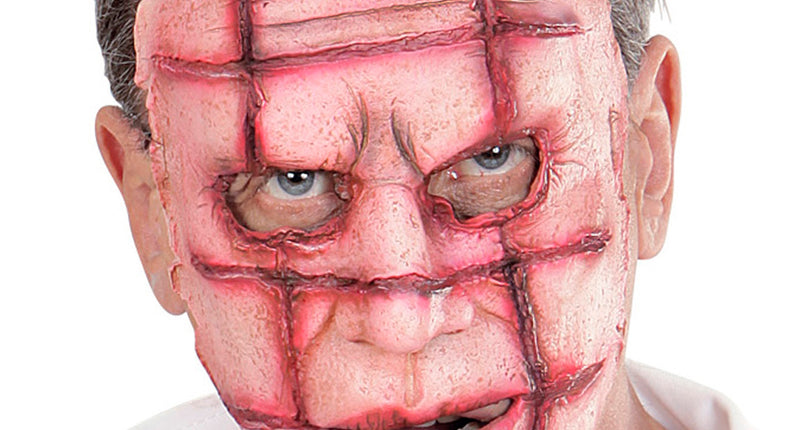 e-carnavalskleding-SYK Scarface masker latex