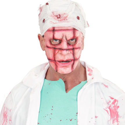 e-carnavalskleding-SYK Scarface masker latex
