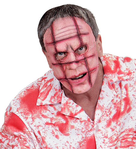 e-carnavalskleding-SYK Scarface masker latex