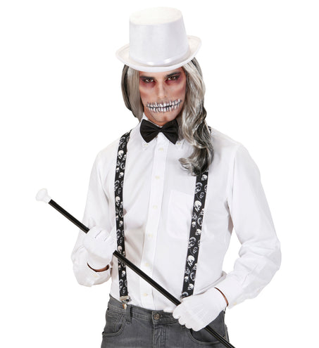 e-carnavalskleding-SYK Schedel bretels doodshoofd