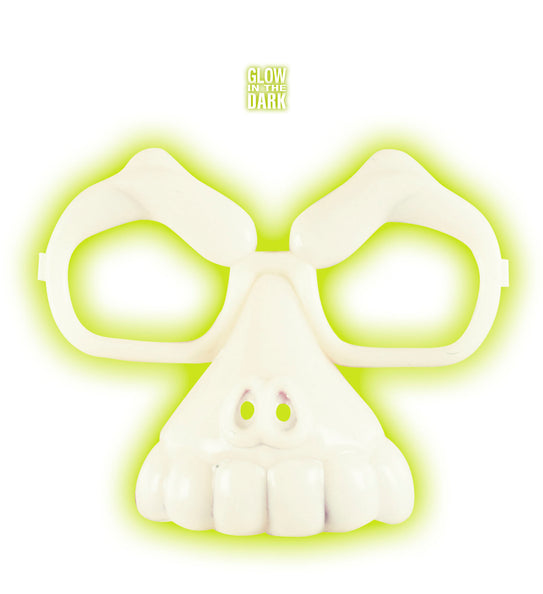e-carnavalskleding-SYK Schedel bril glow in the dark