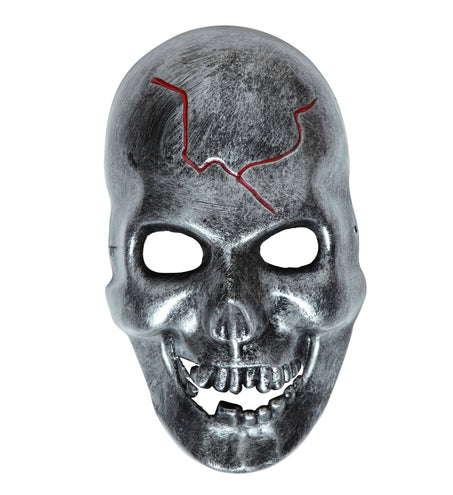 e-carnavalskleding-SYK Schedel masker ijzer metaal look