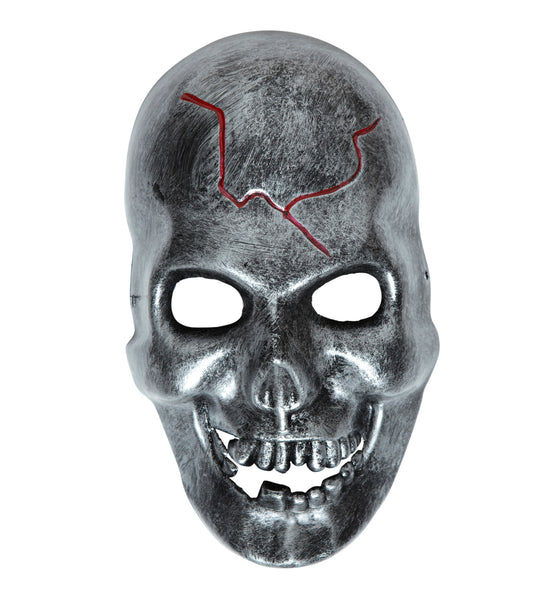 e-carnavalskleding-SYK Schedel masker ijzer metaal look