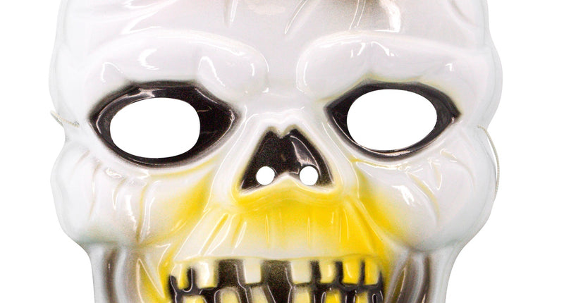 e-carnavalskleding-SYK Schedel masker plastic