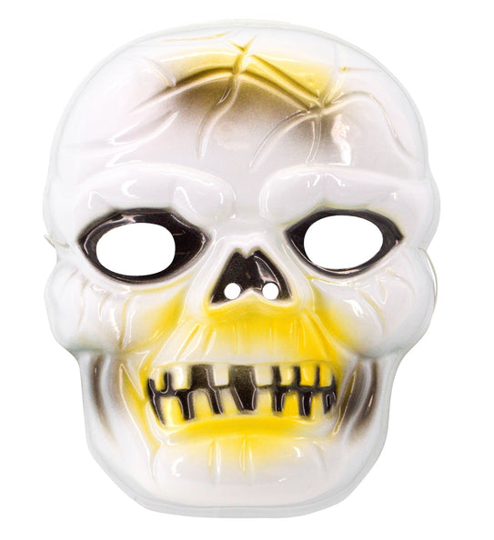 e-carnavalskleding-SYK Schedel masker plastic
