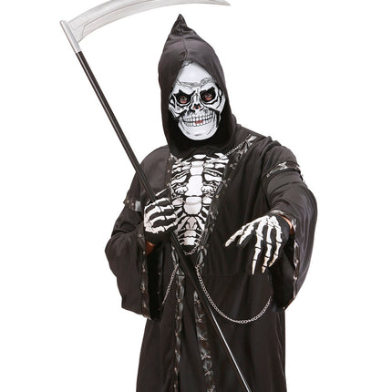 e-carnavalskleding-SYK Schedel masker skelet Dex plastic