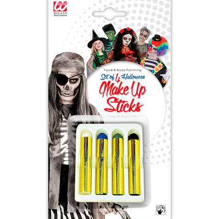 e-carnavalskleding-SYK Schmink stiften halloween kleuren