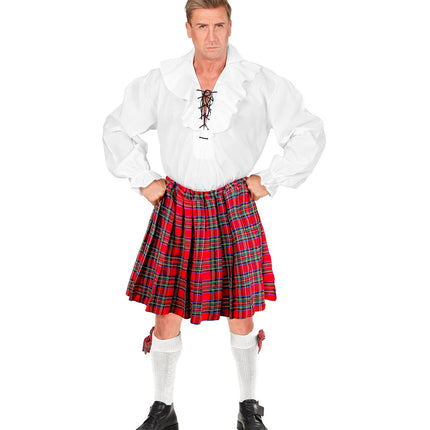 e-carnavalskleding-SYK Schotse kilt rode ruit
