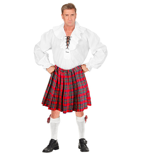 e-carnavalskleding-SYK Schotse kilt rode ruit