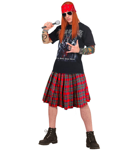 e-carnavalskleding-SYK Schotse kilt rode ruit