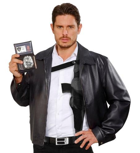 e-carnavalskleding-SYK Schouder holster voor revolvers