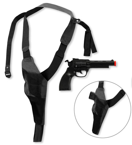 e-carnavalskleding-SYK Schouder holster voor revolvers