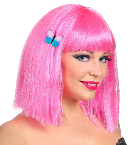 e-carnavalskleding-SYK Set van 4 vlinder haarclips
