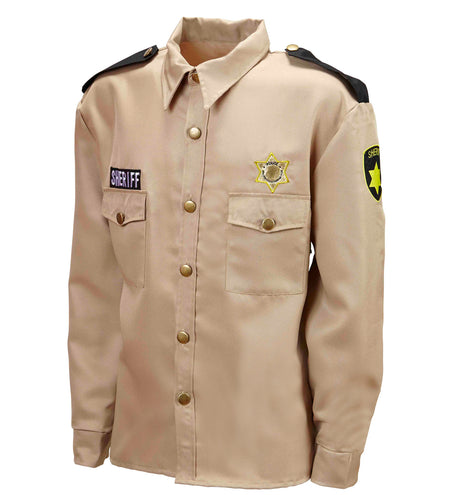 e-carnavalskleding-SYK Sheriff shirt Amerikaanse politie pak