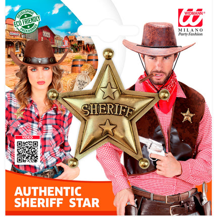 e-carnavalskleding-SYK Sheriff ster authentiek