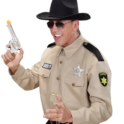 e-carnavalskleding-SYK Sheriff ster zilver