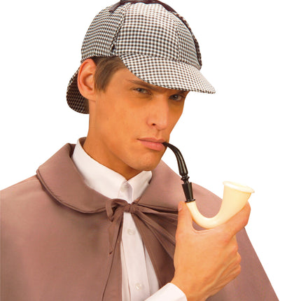 e-carnavalskleding-SYK Sherlock Holmes pijp detective