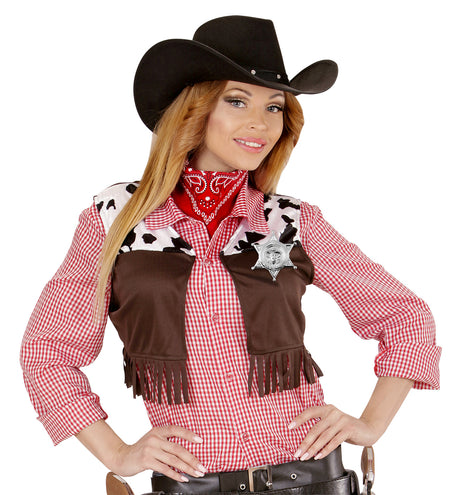 e-carnavalskleding-SYK Sherriff ster cowboy Billy