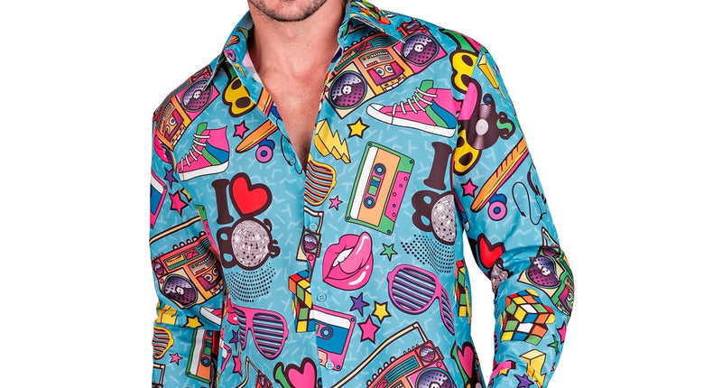 e-carnavalskleding-SYK Shirt 80s Funky