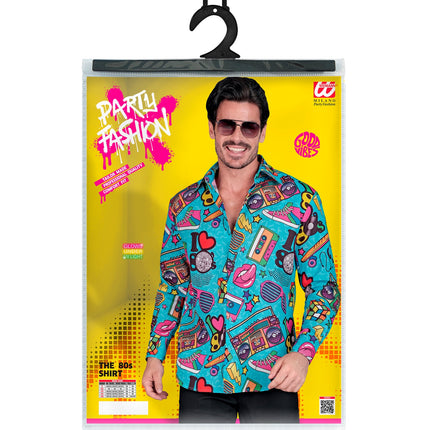 e-carnavalskleding-SYK Shirt 80s Funky
