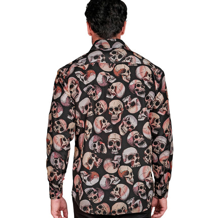 e-carnavalskleding-SYK Shirt schedels Happy