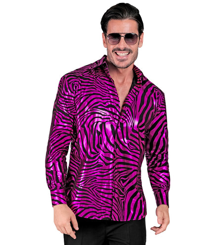e-carnavalskleding-SYK Shirt zebra pink