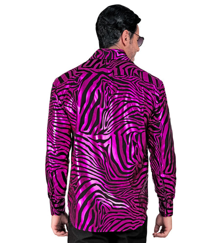 e-carnavalskleding-SYK Shirt zebra pink