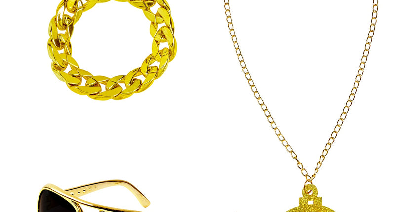 e-carnavalskleding-SYK Sieraden set fout feest