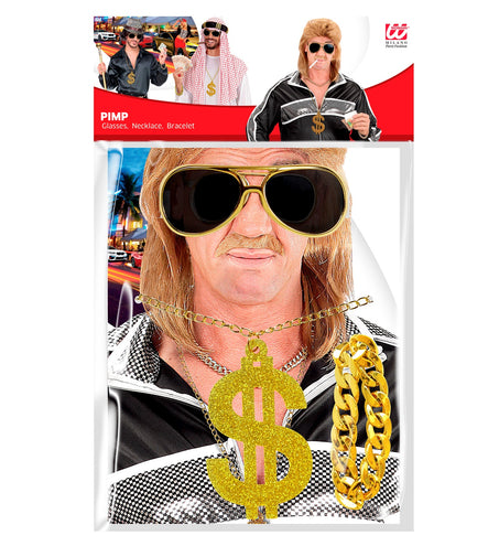 e-carnavalskleding-SYK Sieraden set fout feest
