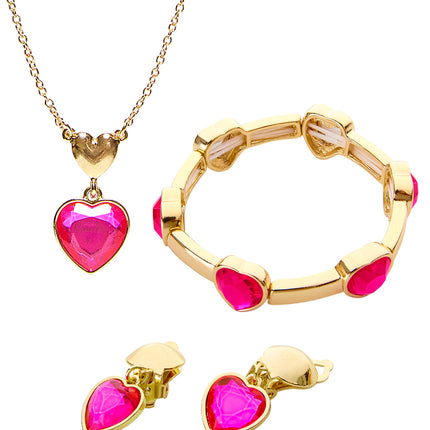 e-carnavalskleding-SYK Sieraden set in goudkleur kids
