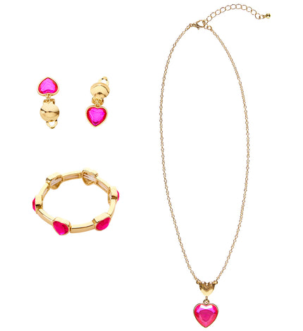 e-carnavalskleding-SYK Sieraden set in goudkleur kids