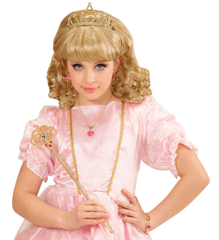 e-carnavalskleding-SYK Sieraden set in goudkleur kids