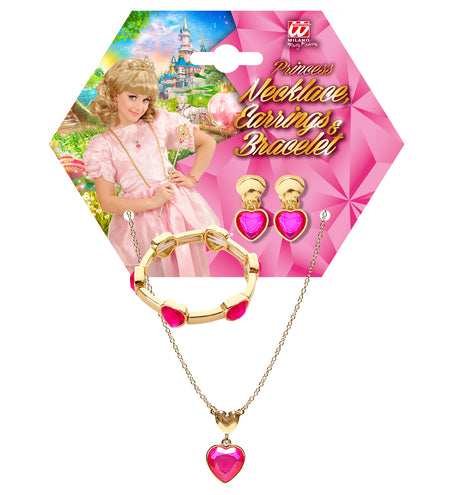 e-carnavalskleding-SYK Sieraden set in goudkleur kids