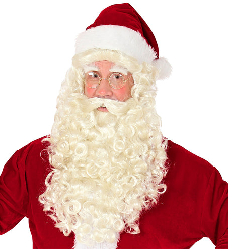 e-carnavalskleding-SYK Sinterklaas of Kerstman baard en pruik