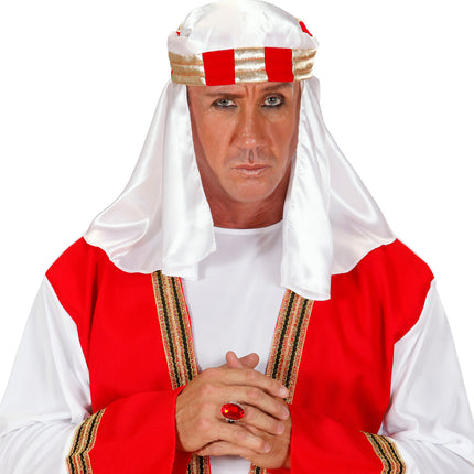 e-carnavalskleding-SYK Sjeikdoek arabier Armin hoofdbedekking