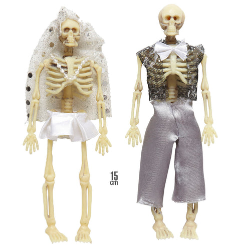 e-carnavalskleding-SYK Skelet bruidspaar halloween deco