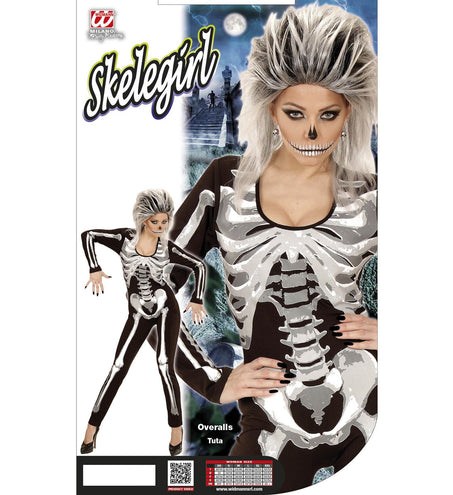 e-carnavalskleding-SYK Skelet dames jumpsuits