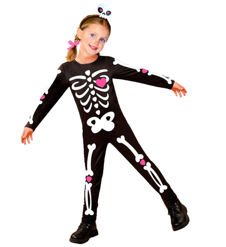 e-carnavalskleding-SYK Skelet jumpsuit